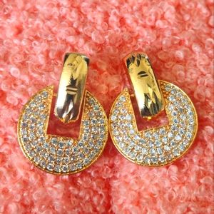 High quality gold earring